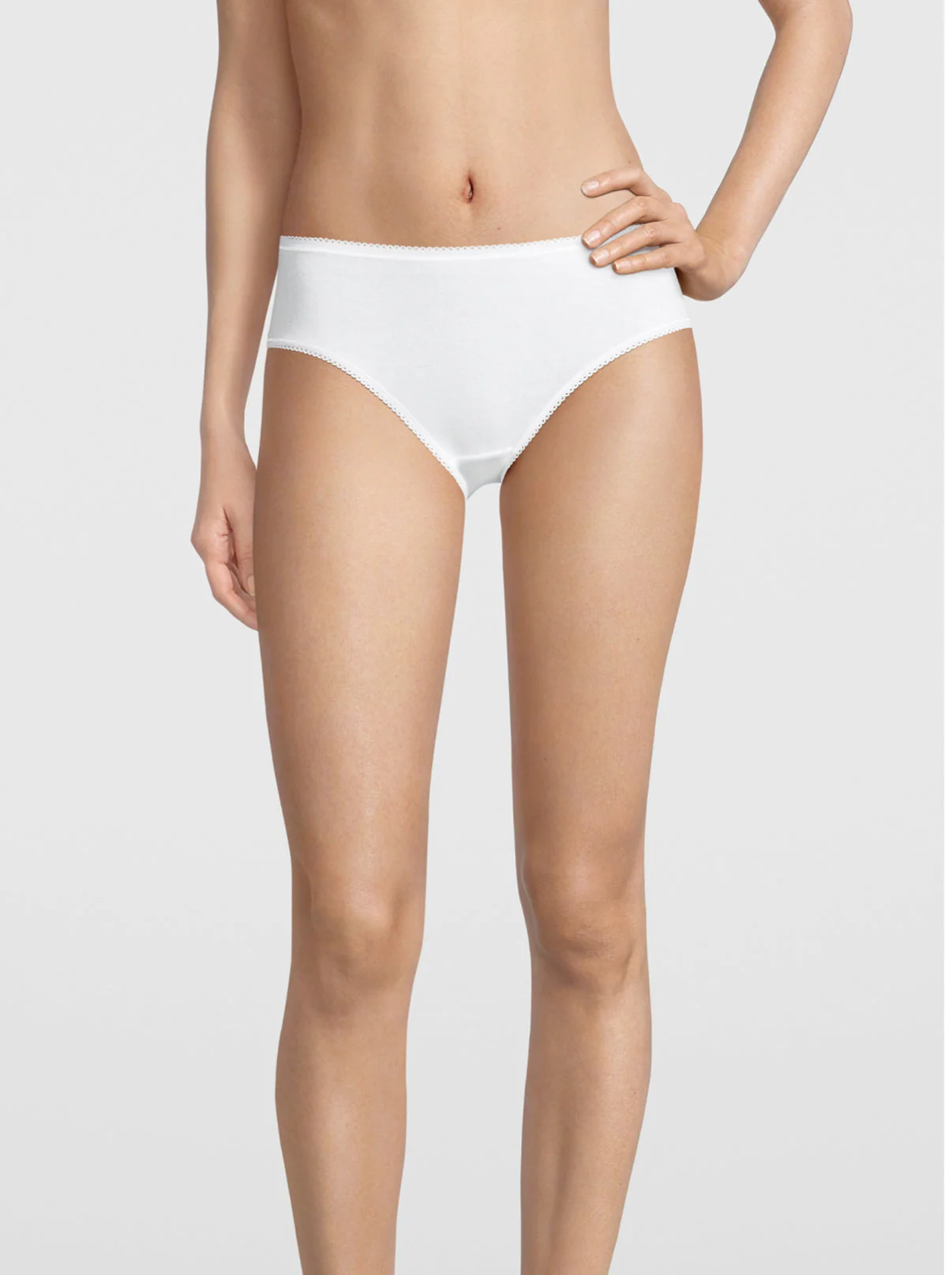 Medium rise Brief Woman 100% Cotton 716
