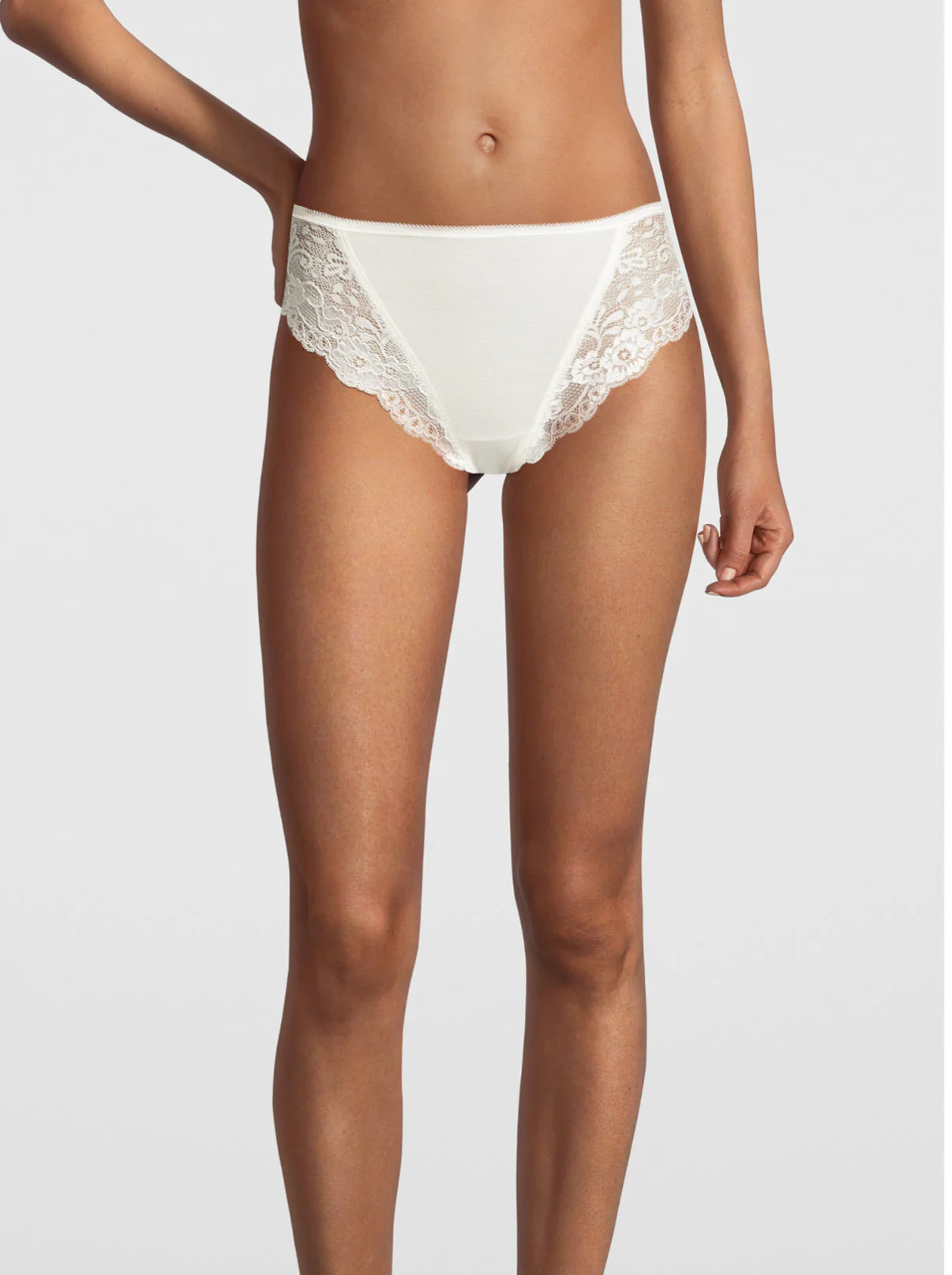 Filoscozia Brief Woman with Leavers lace 973 - Image 4