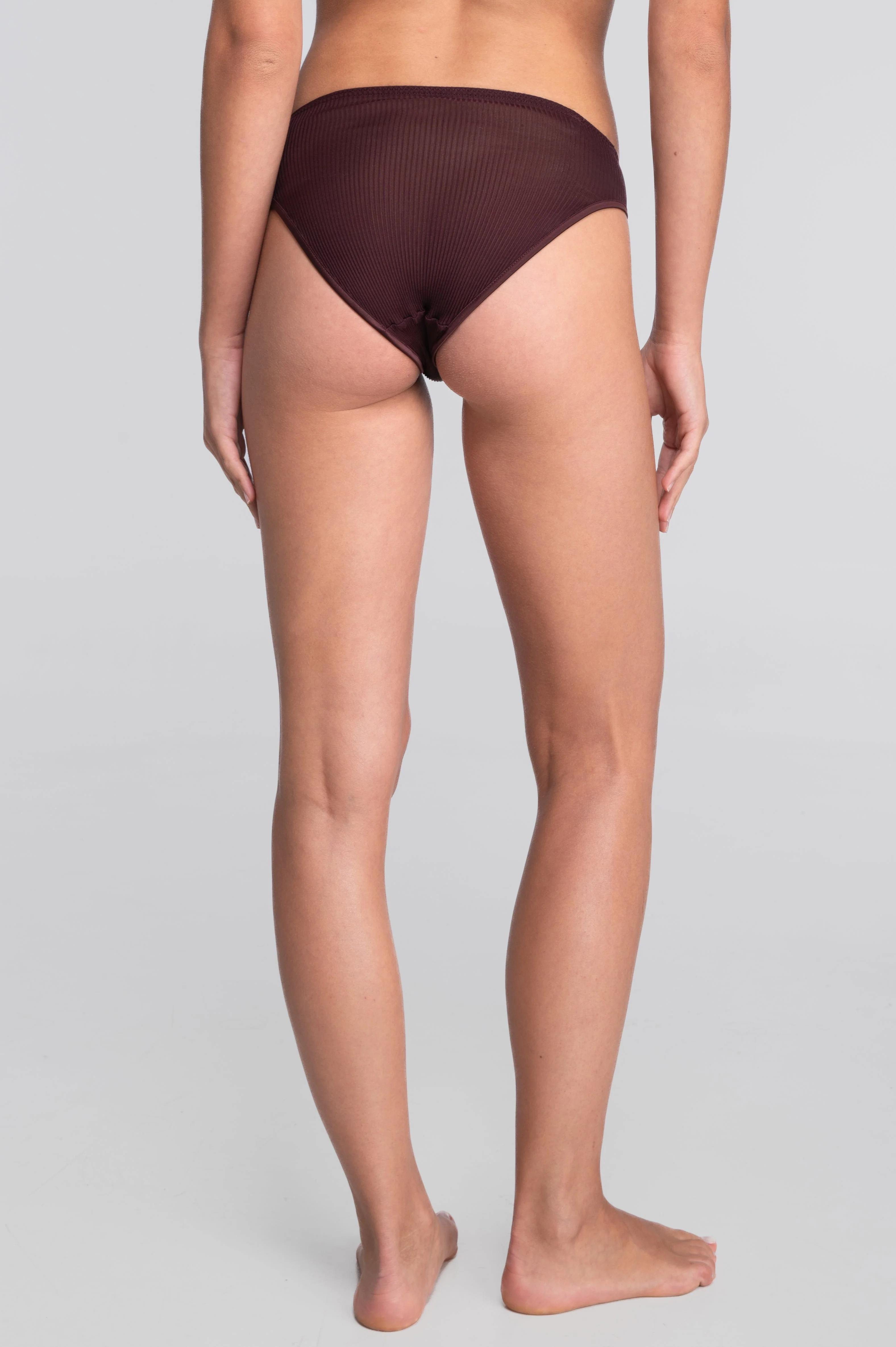 Pure silk middle rise brief 9451 - Image 4