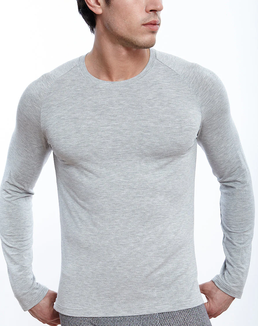 Long Sleeves Raglan round neck Micromodal 1580