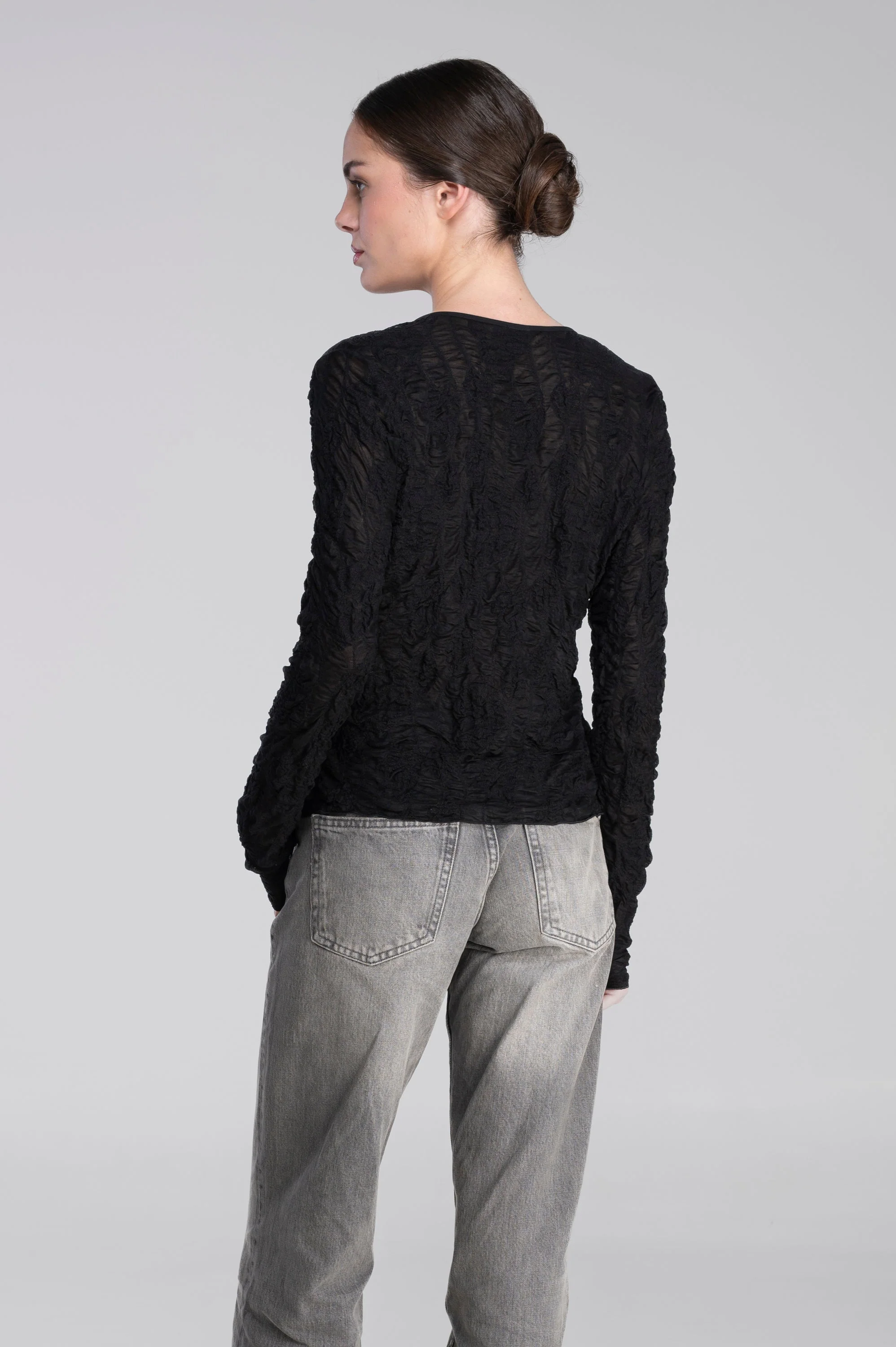 Long sleeves cardigans 7454 - Image 3