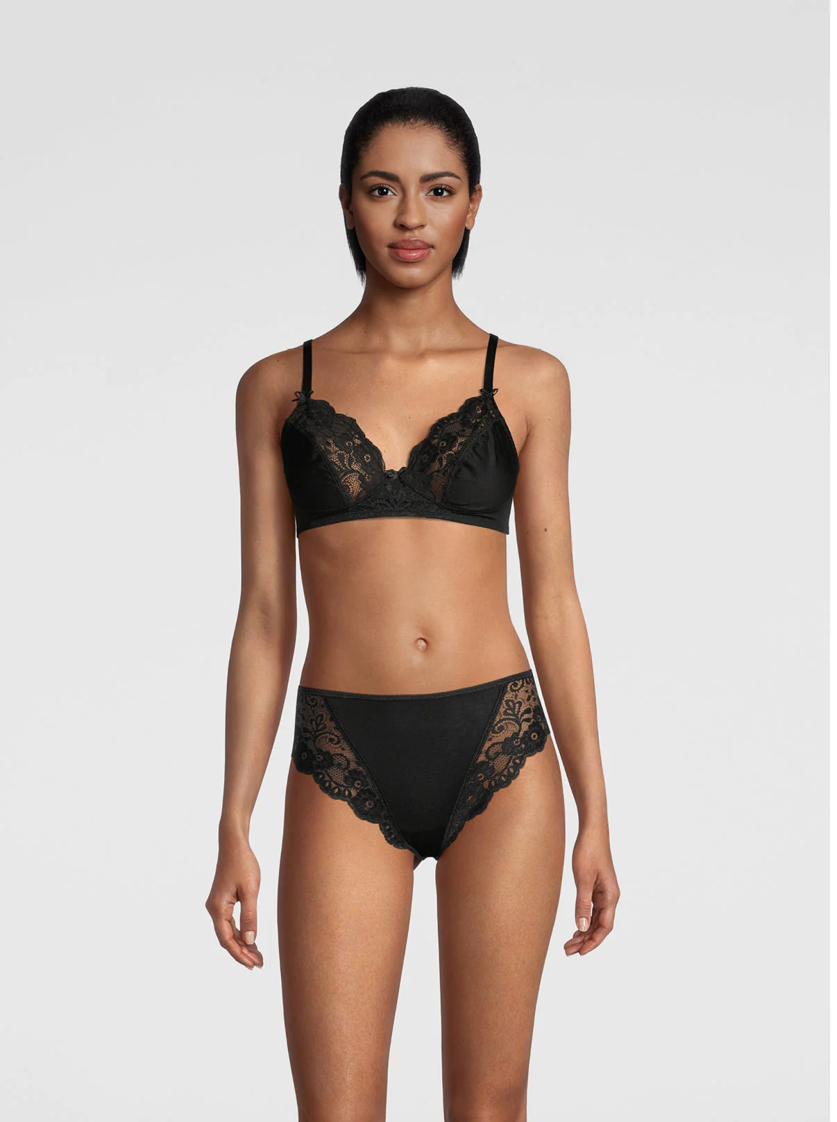 Balconette Bra C Cup with Leavers 984C - Image 4