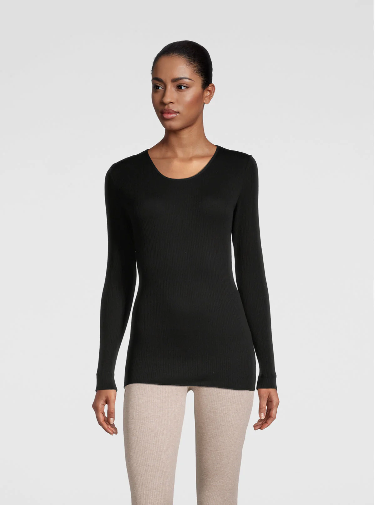 Long sleeve roundneck shirt in Termotex® 446 - Image 4