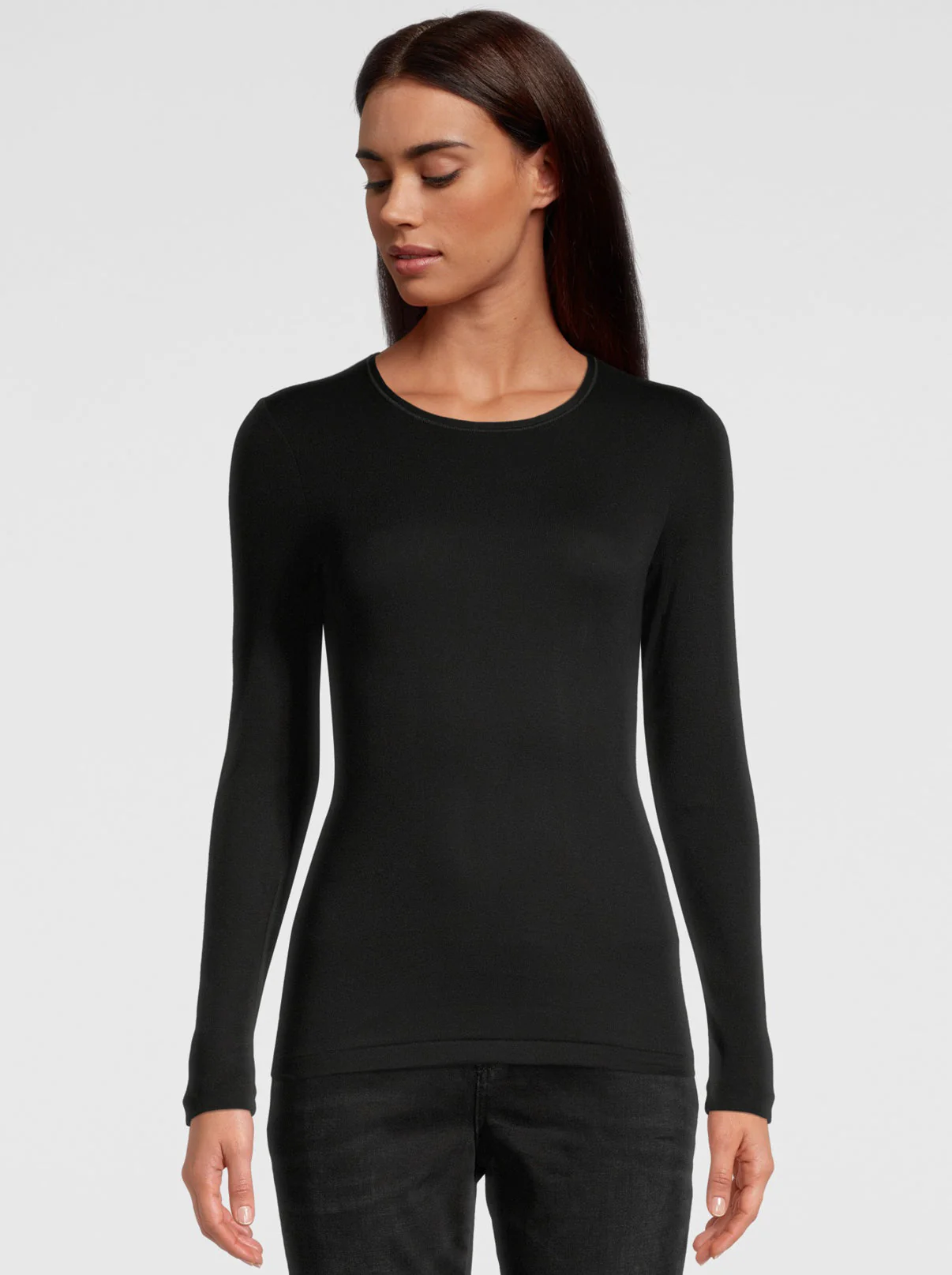 Long-sleeved Shirt in Egyptian Makò Cotton 476 - Image 3