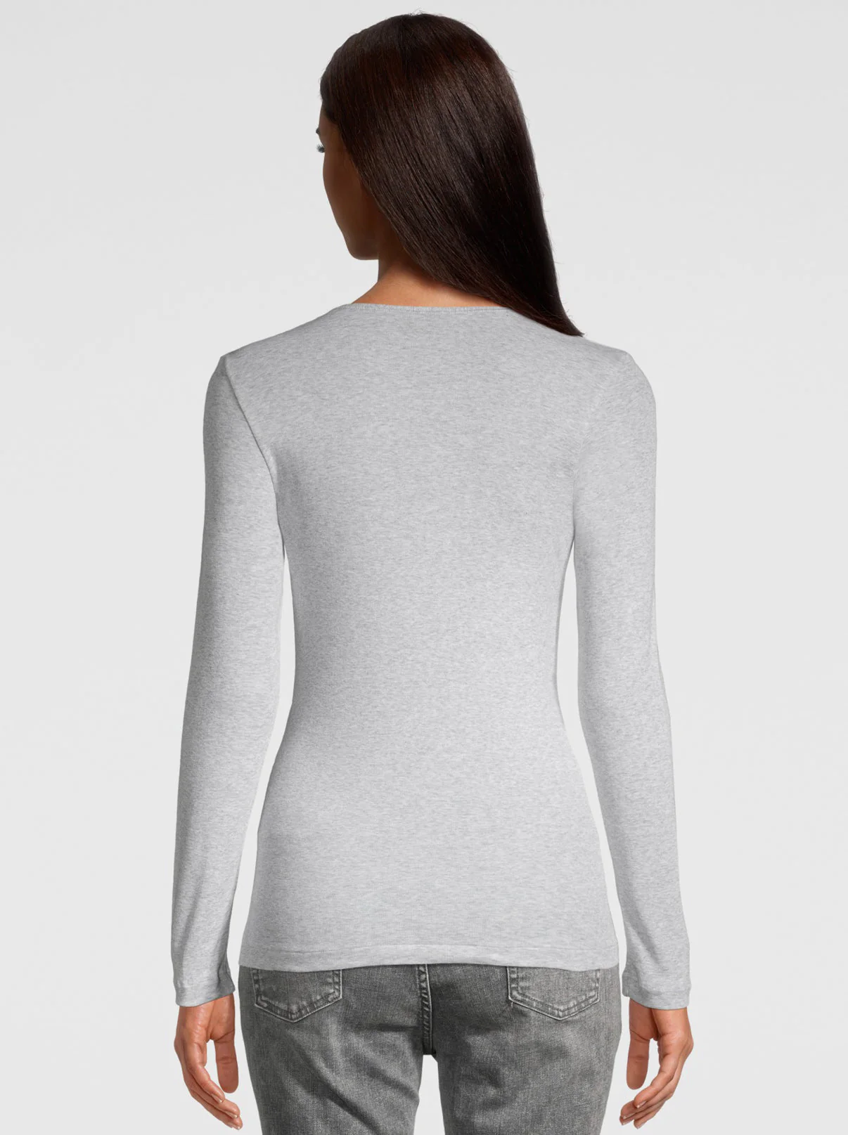 Long-sleeved Shirt in Egyptian Makò Cotton 476 - Image 6