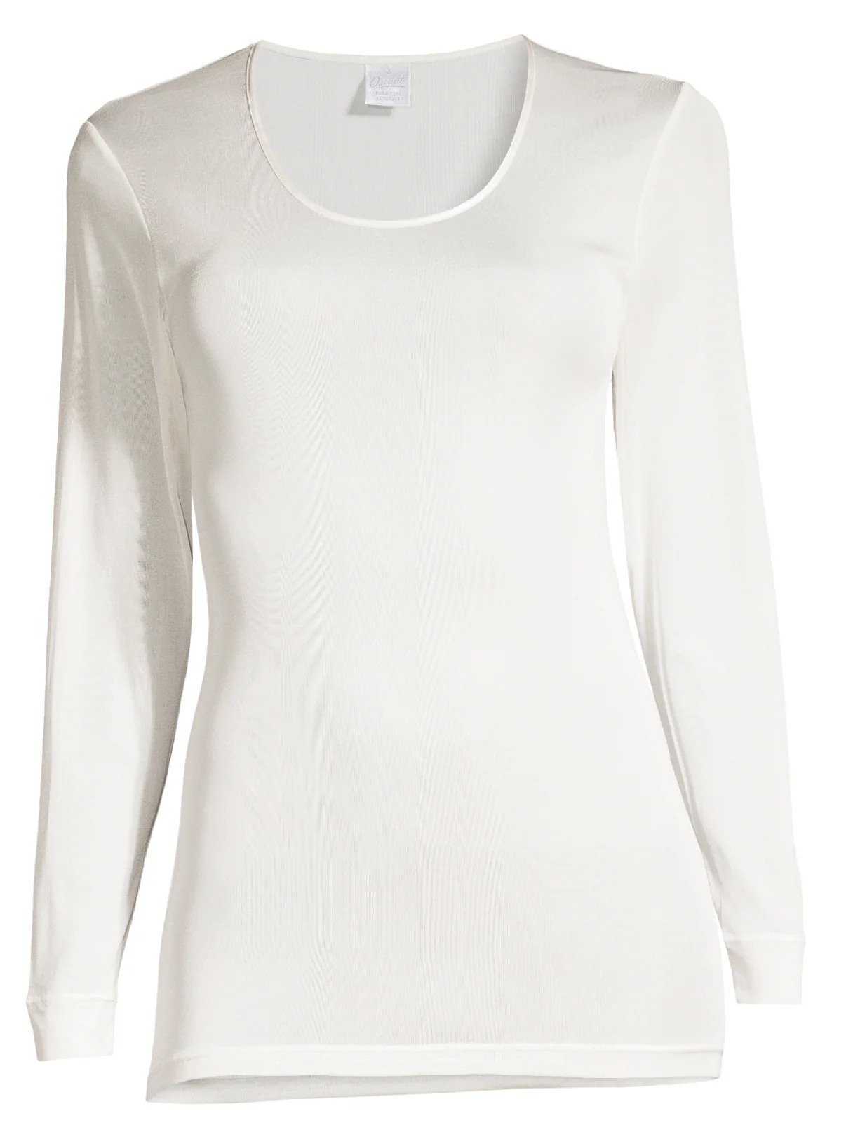 Longsleeves Pure Silk Shirt 4486 - Image 3