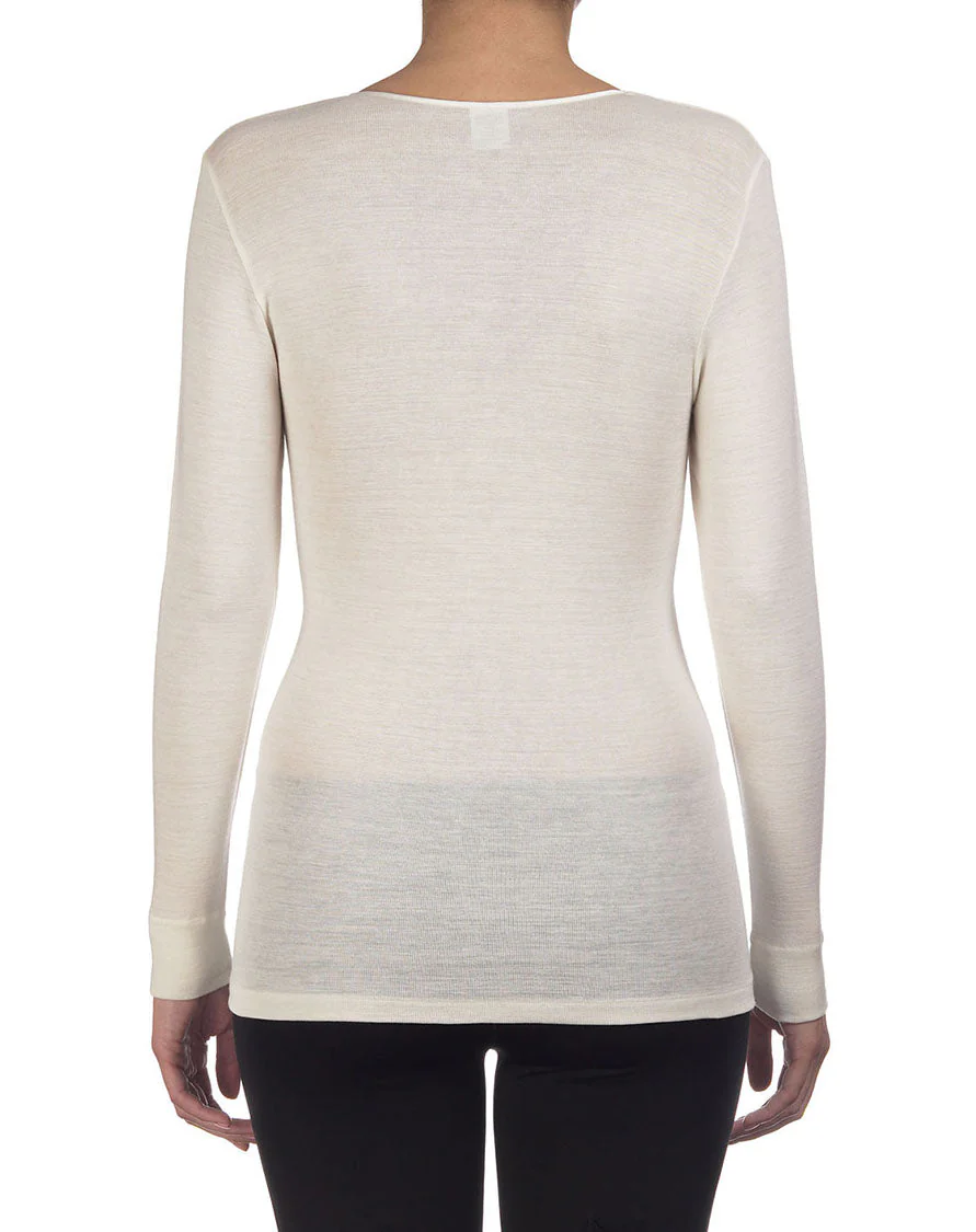 Longsleeves Woman70% Wool , 30% Silk 3436 - Image 4