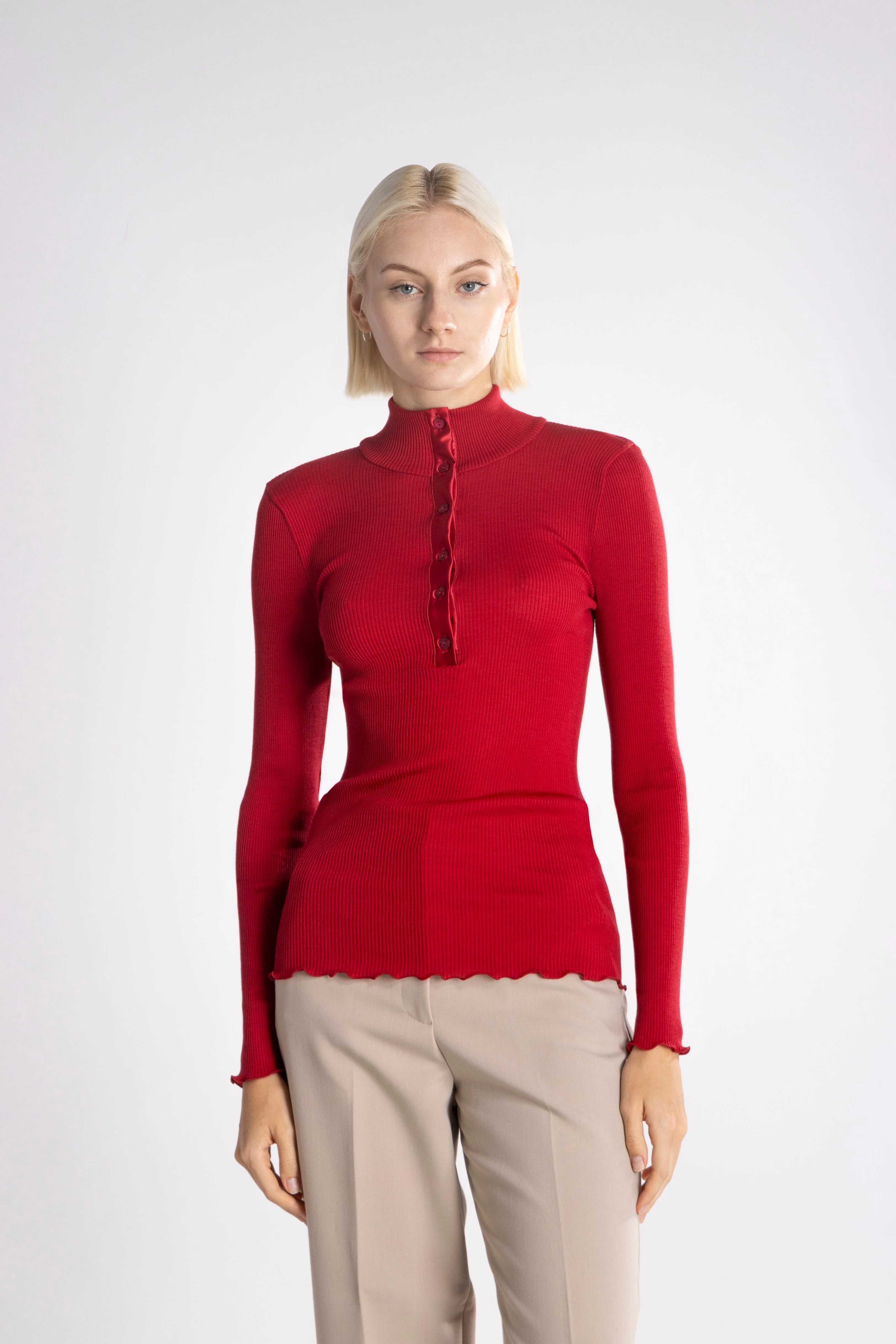 Longsleeves Woman70% Wool , 30% Silk 6347 - Image 12