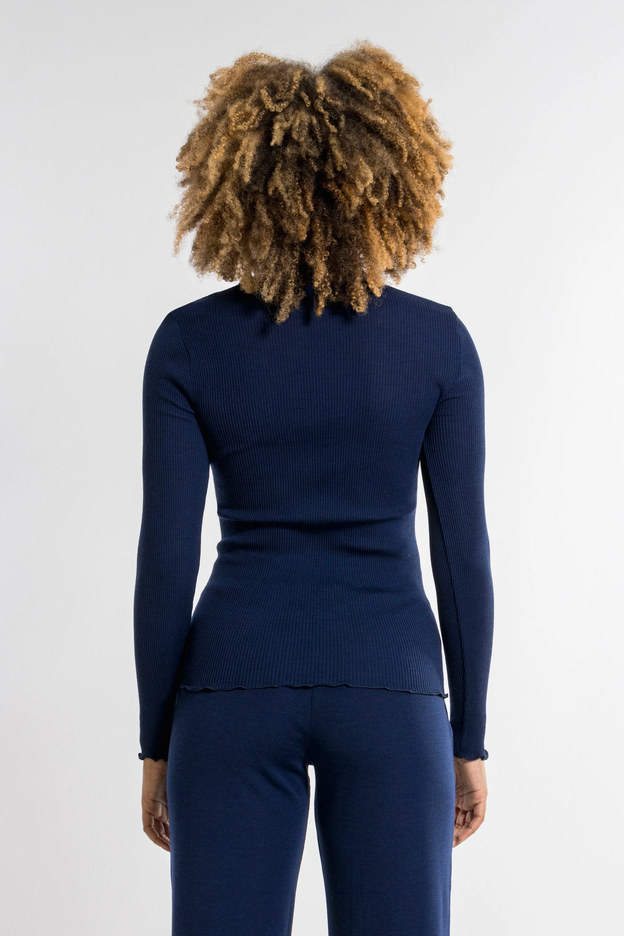 Longsleeves Woman70% Wool , 30% Silk 6347 - Image 4