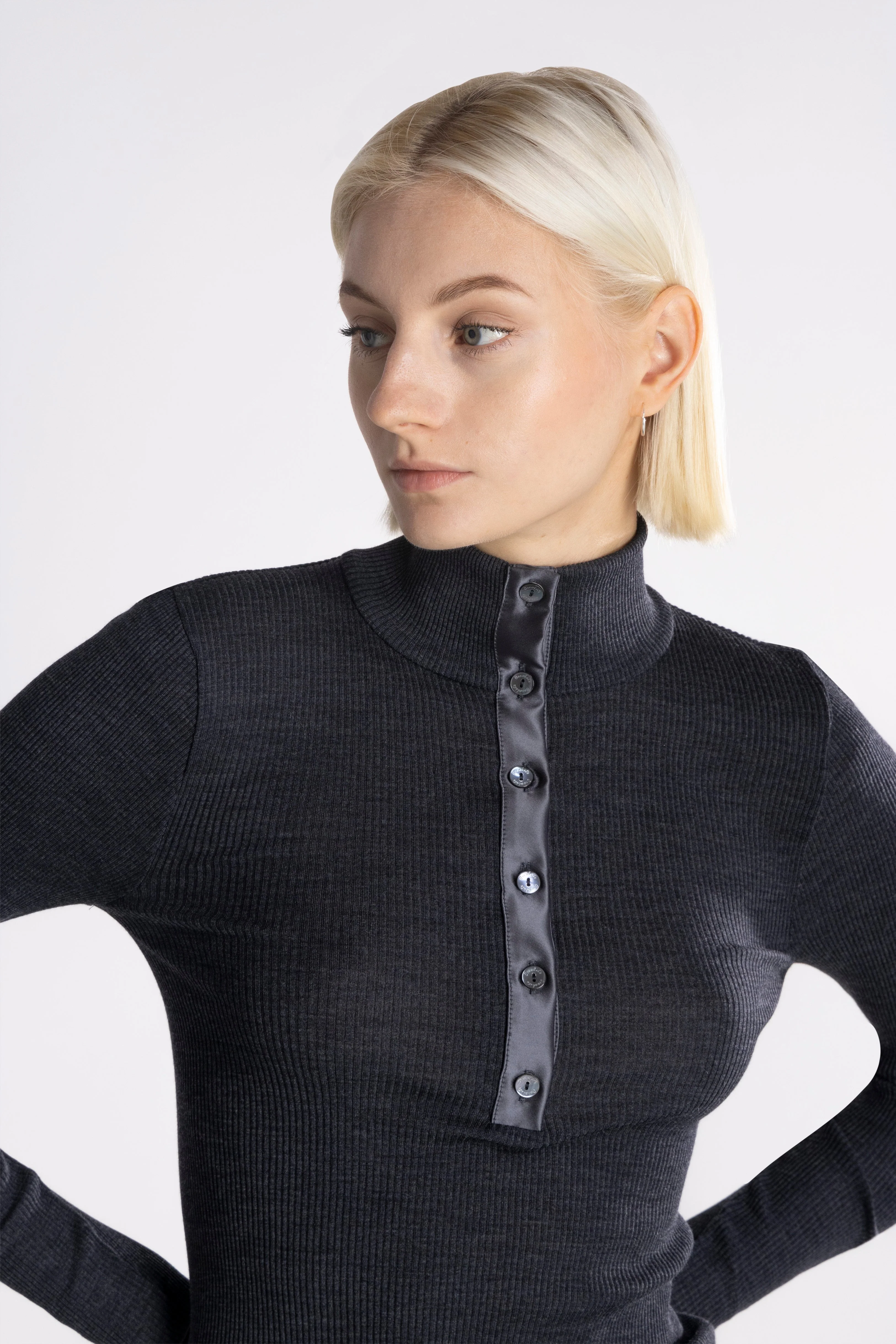 Longsleeves Woman70% Wool , 30% Silk 6347 - Image 5