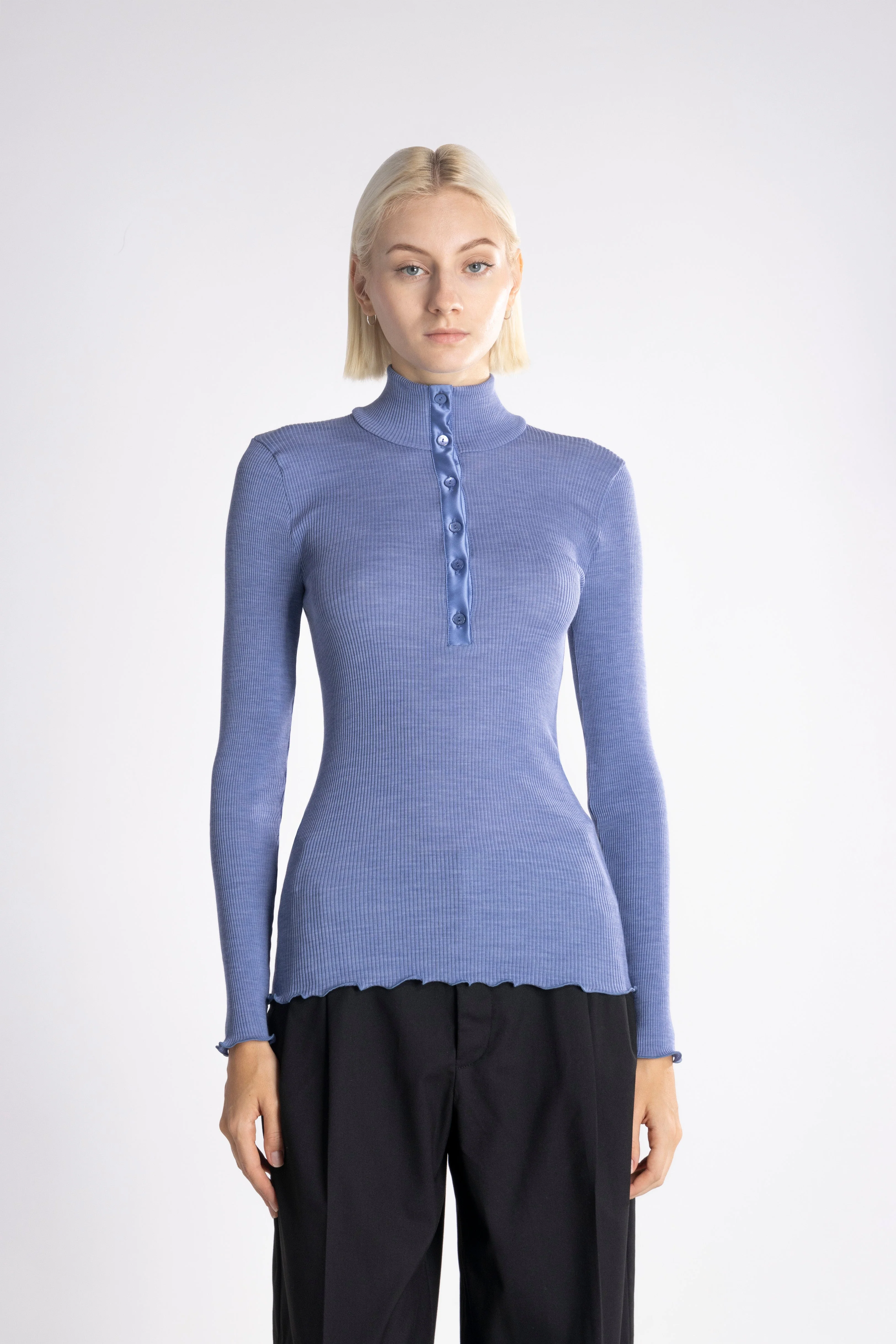 Longsleeves Woman70% Wool , 30% Silk 6347 - Image 9