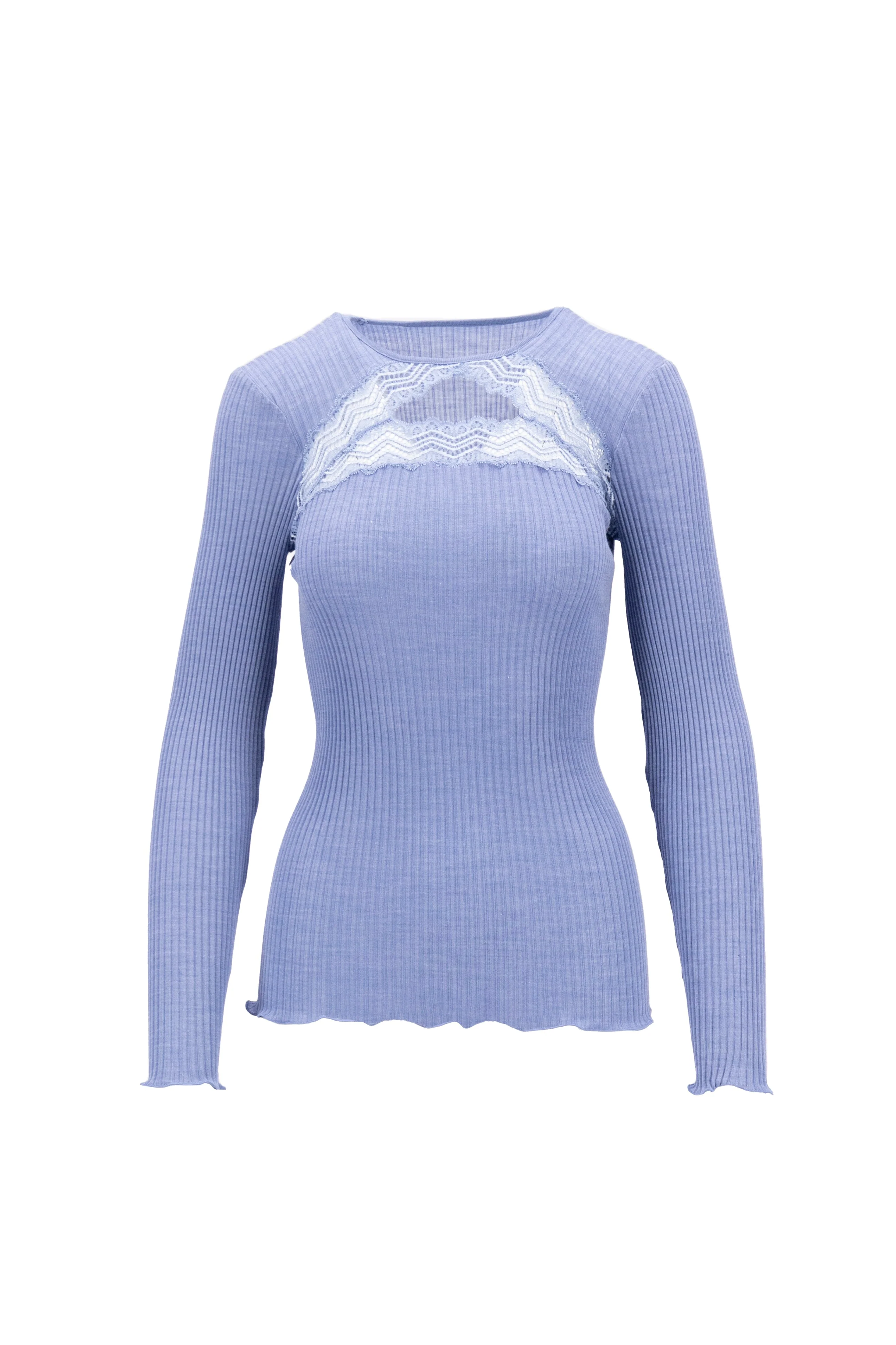 Longsleeves Woman Wool and Silk 6844 - Image 5