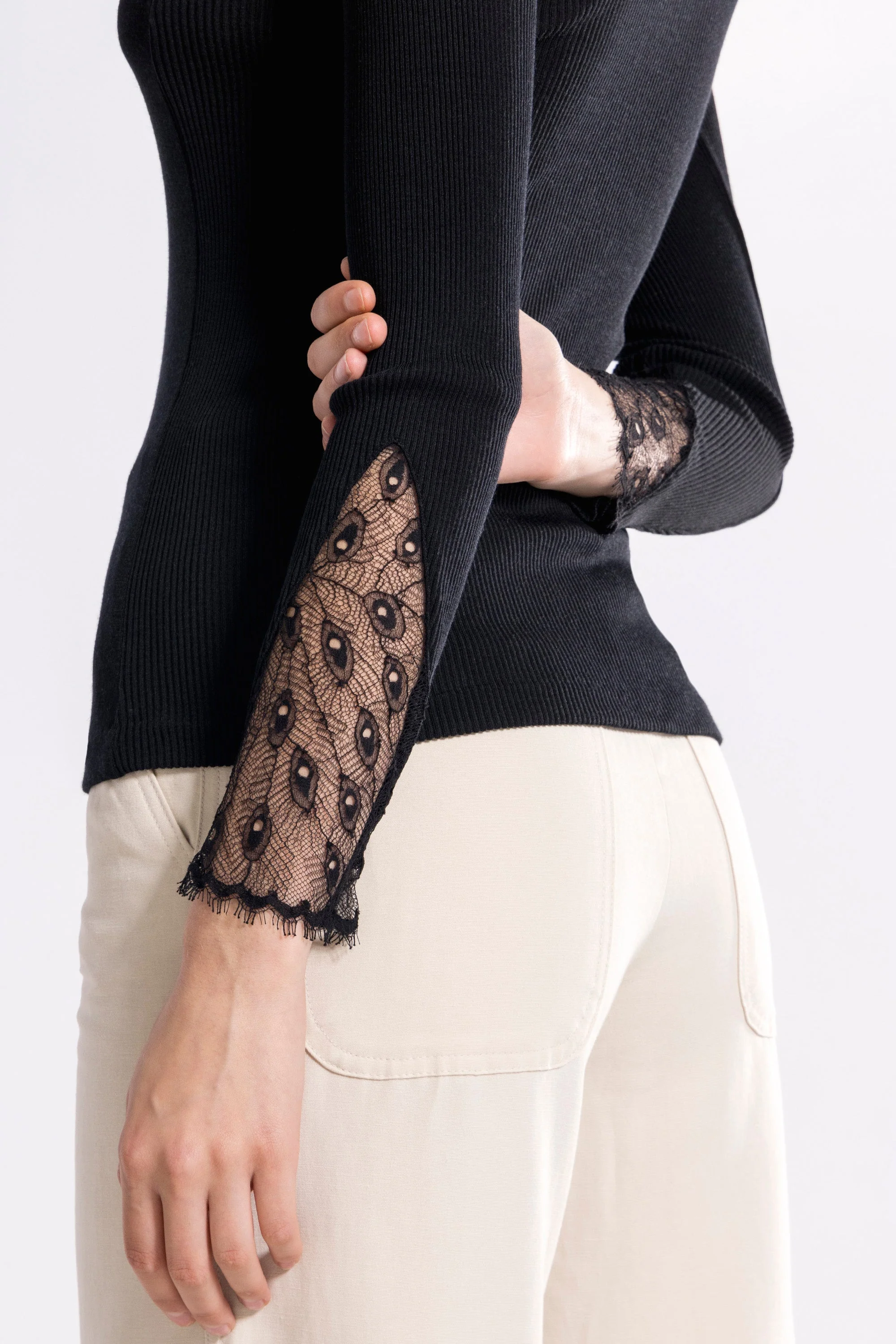 Longsleeves Woman70% Wool , 30% Silk 6856 - Image 3