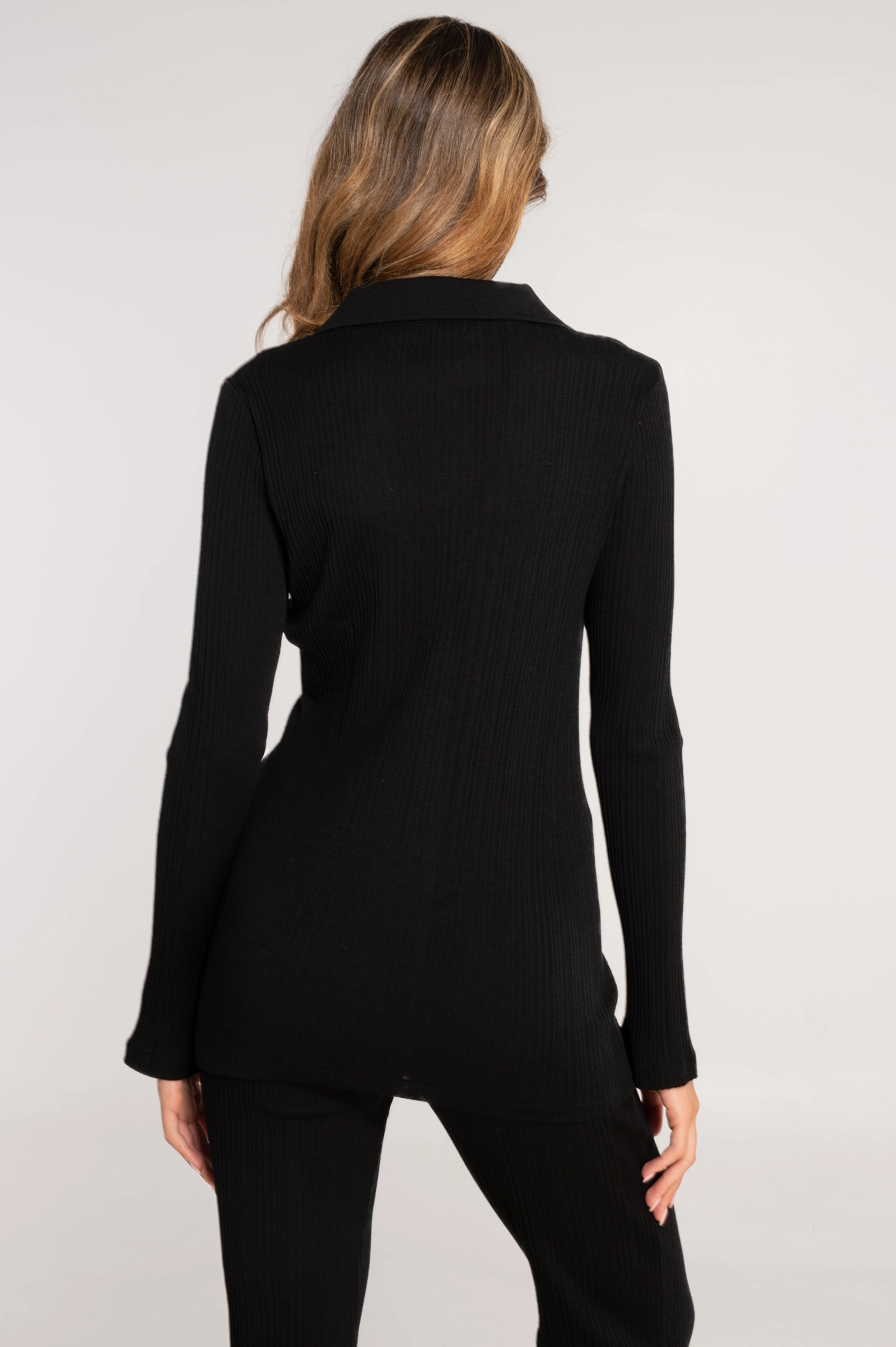 Wool and silk long sleeves shirt 7462 - Image 7