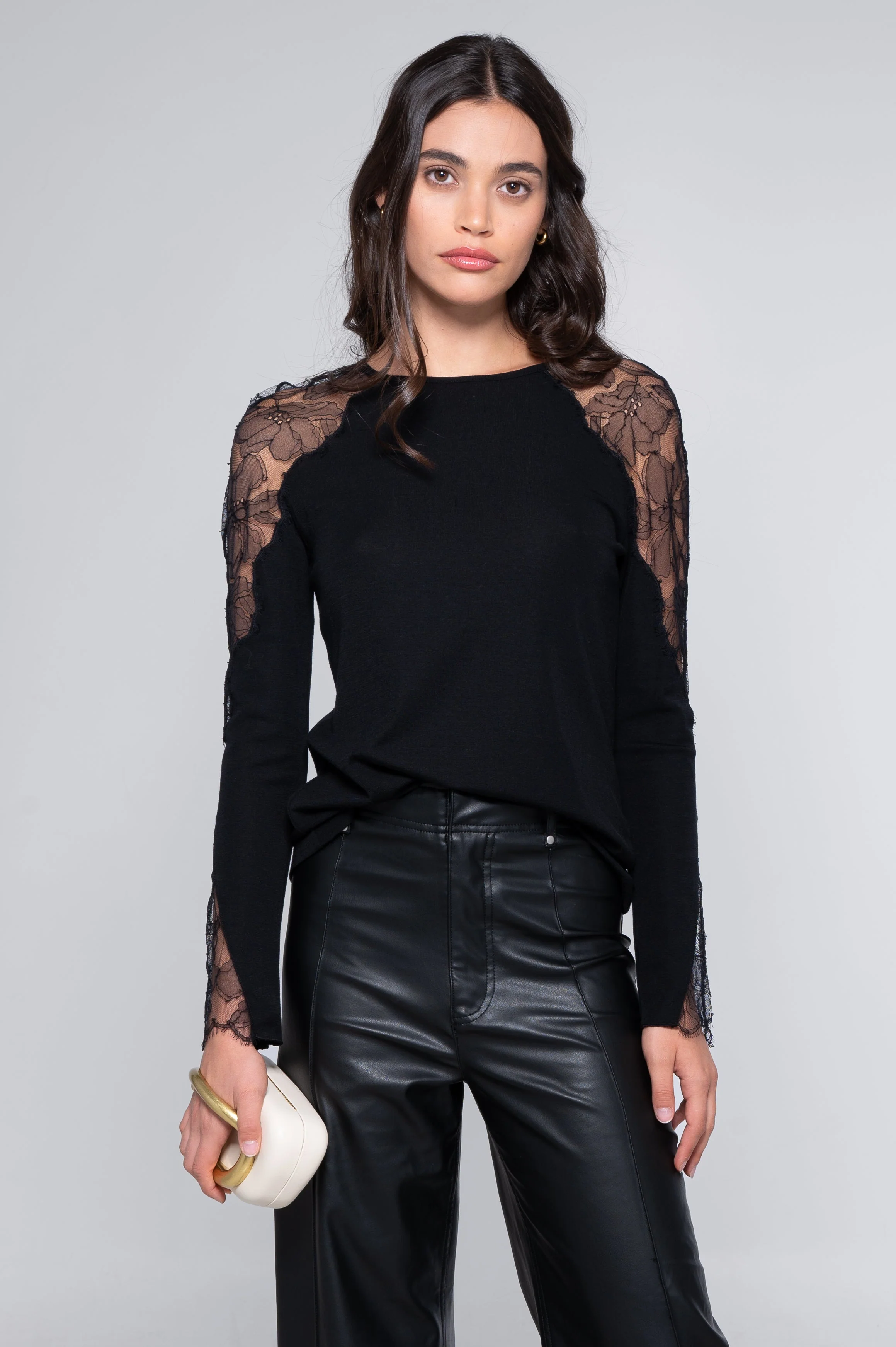 Longsleeves Woman70% Wool , 30% Silk 7603 - Image 3