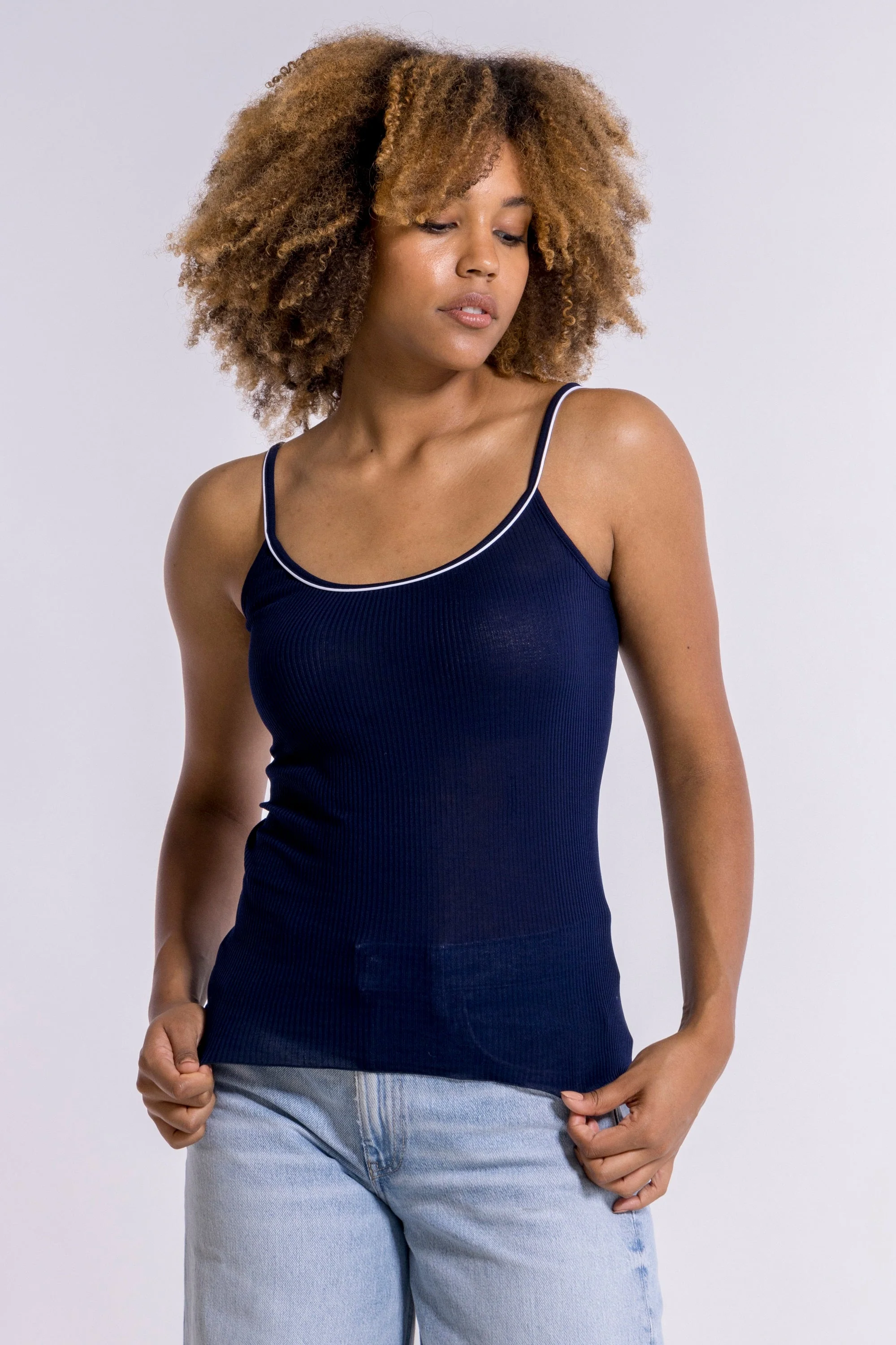 Sleeveless Woman100% Cotton 3120C - Image 2