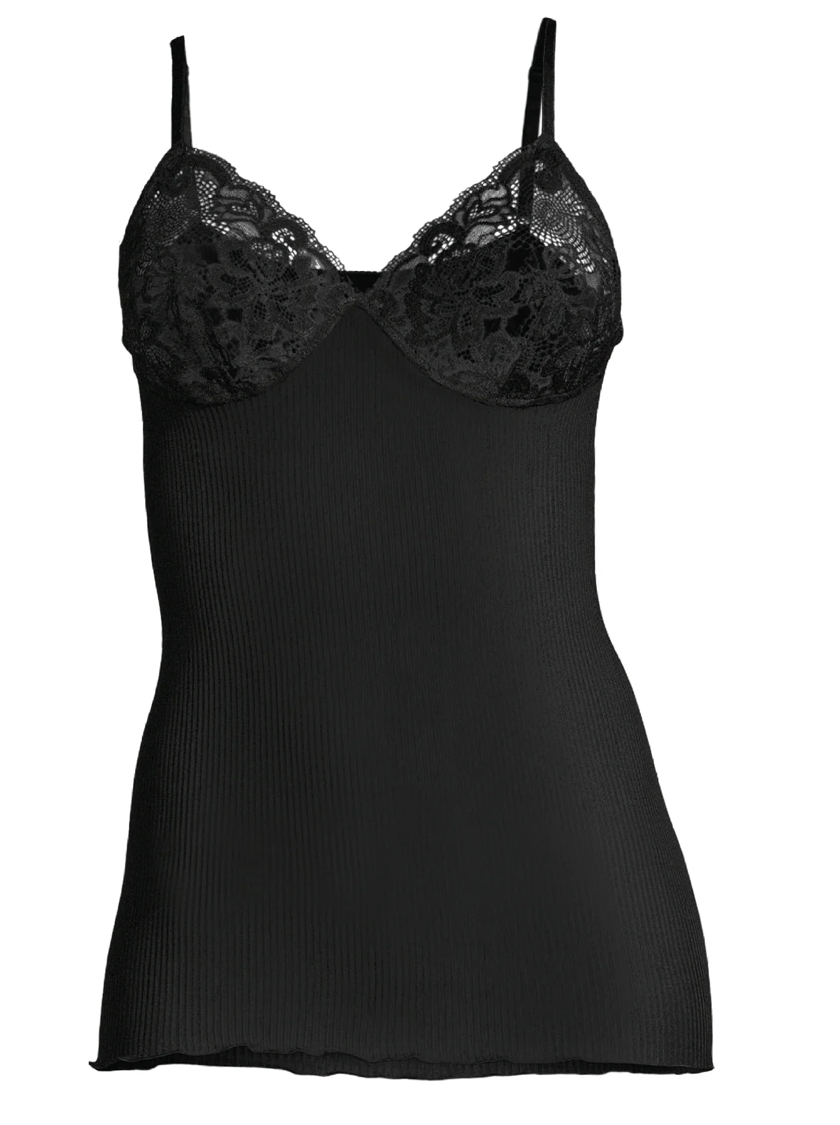 Pure Silk Camisole Top with Bra 9462 - Image 6