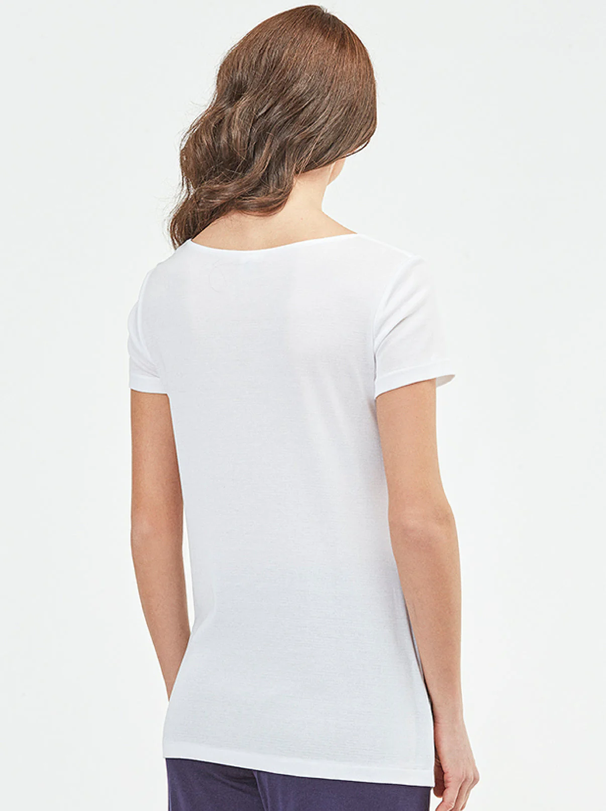 T-shirt Allover Macramé Cotton 5758 - Image 2
