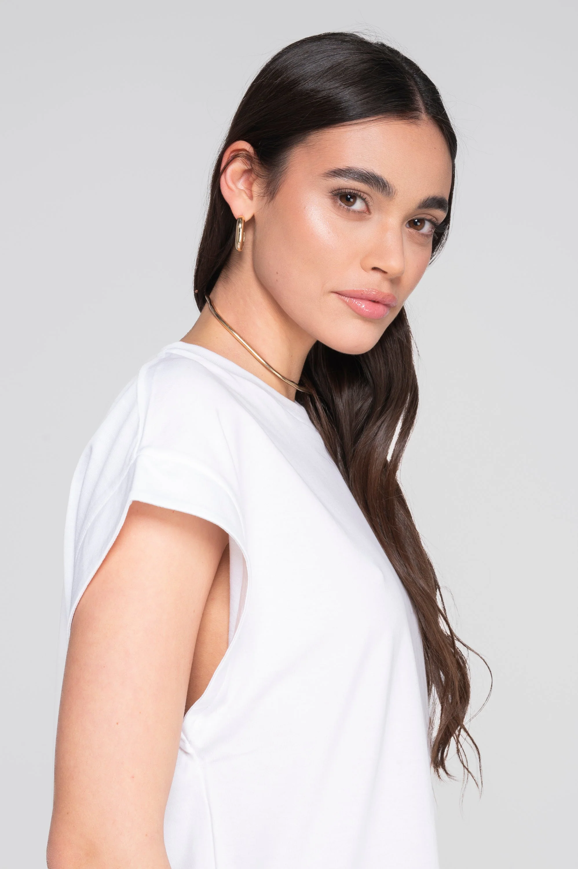T-shirt with kimono sleeves in heavyweigh jersey cotton 7570 - Image 8