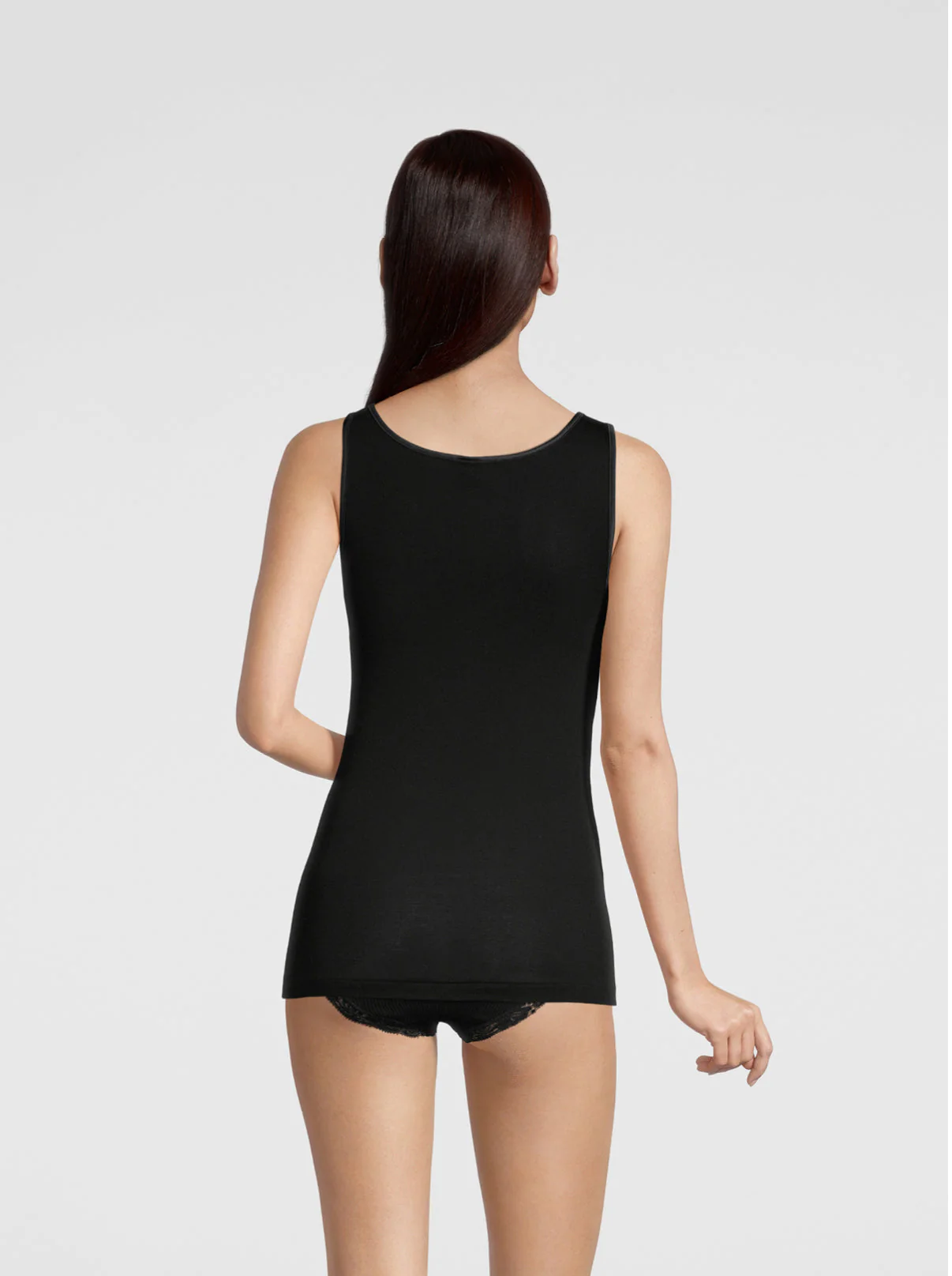 Filoscozia® Tank Top with leavers lace 314 - Image 5
