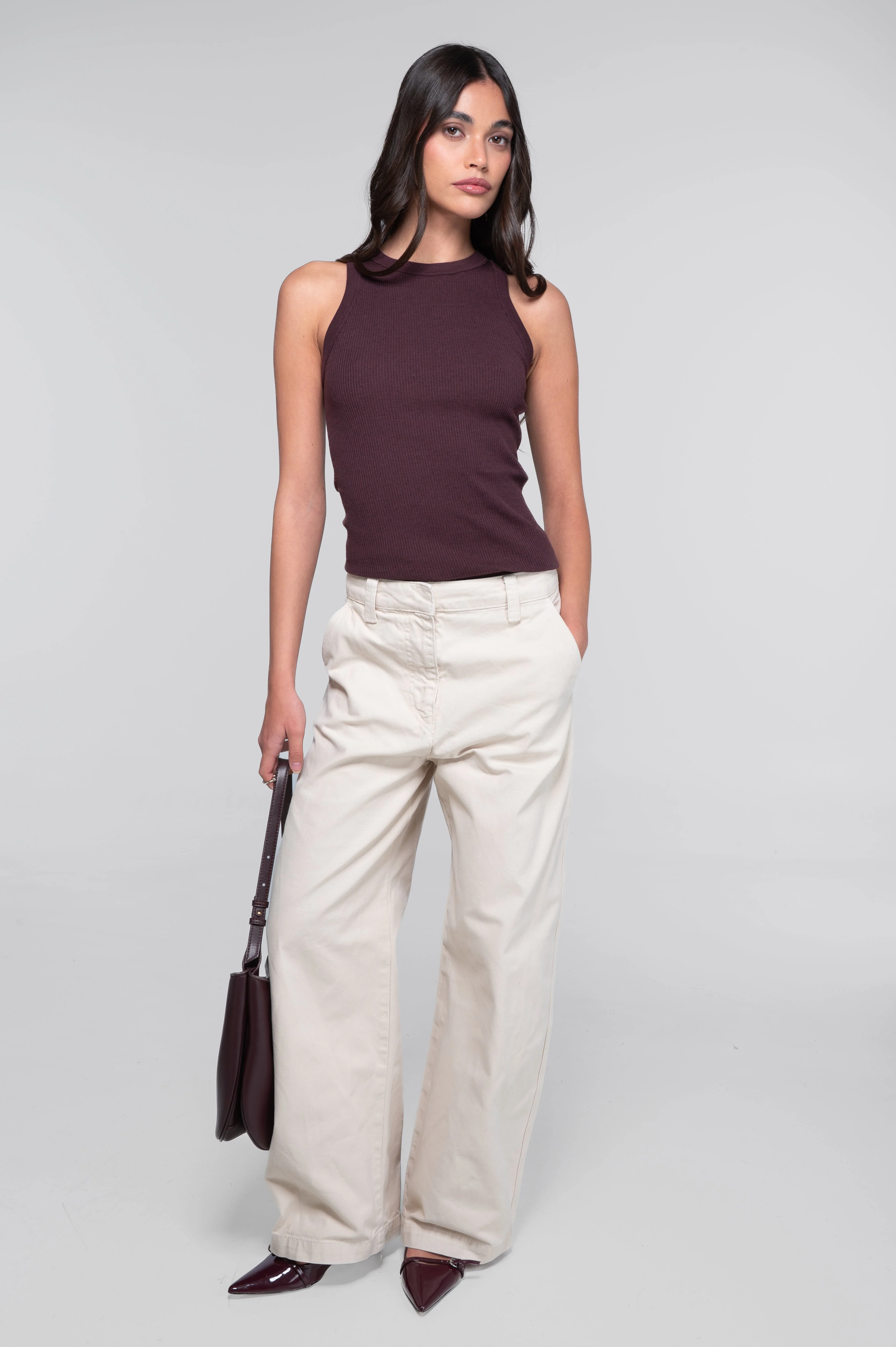 Cotton halterneck top 7165 - Image 4