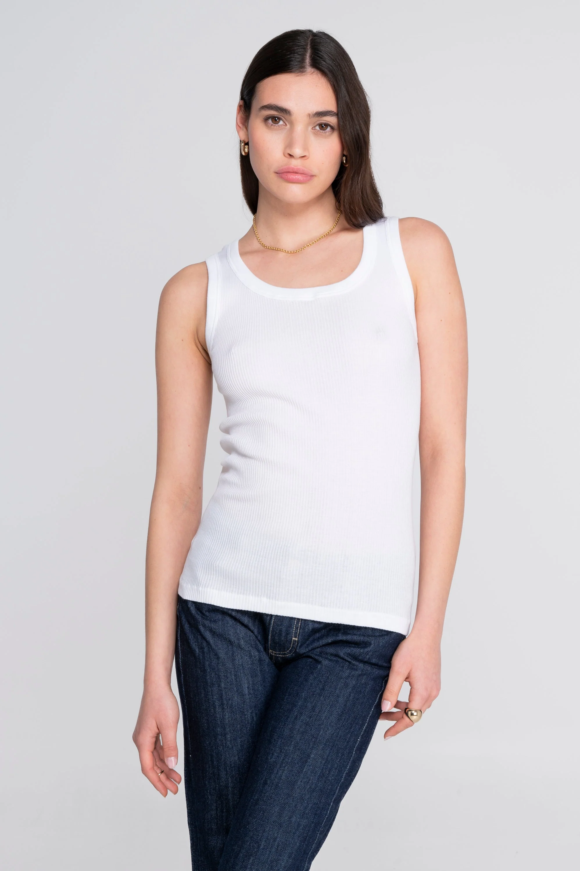 Cotton tank top 7166 - Image 20