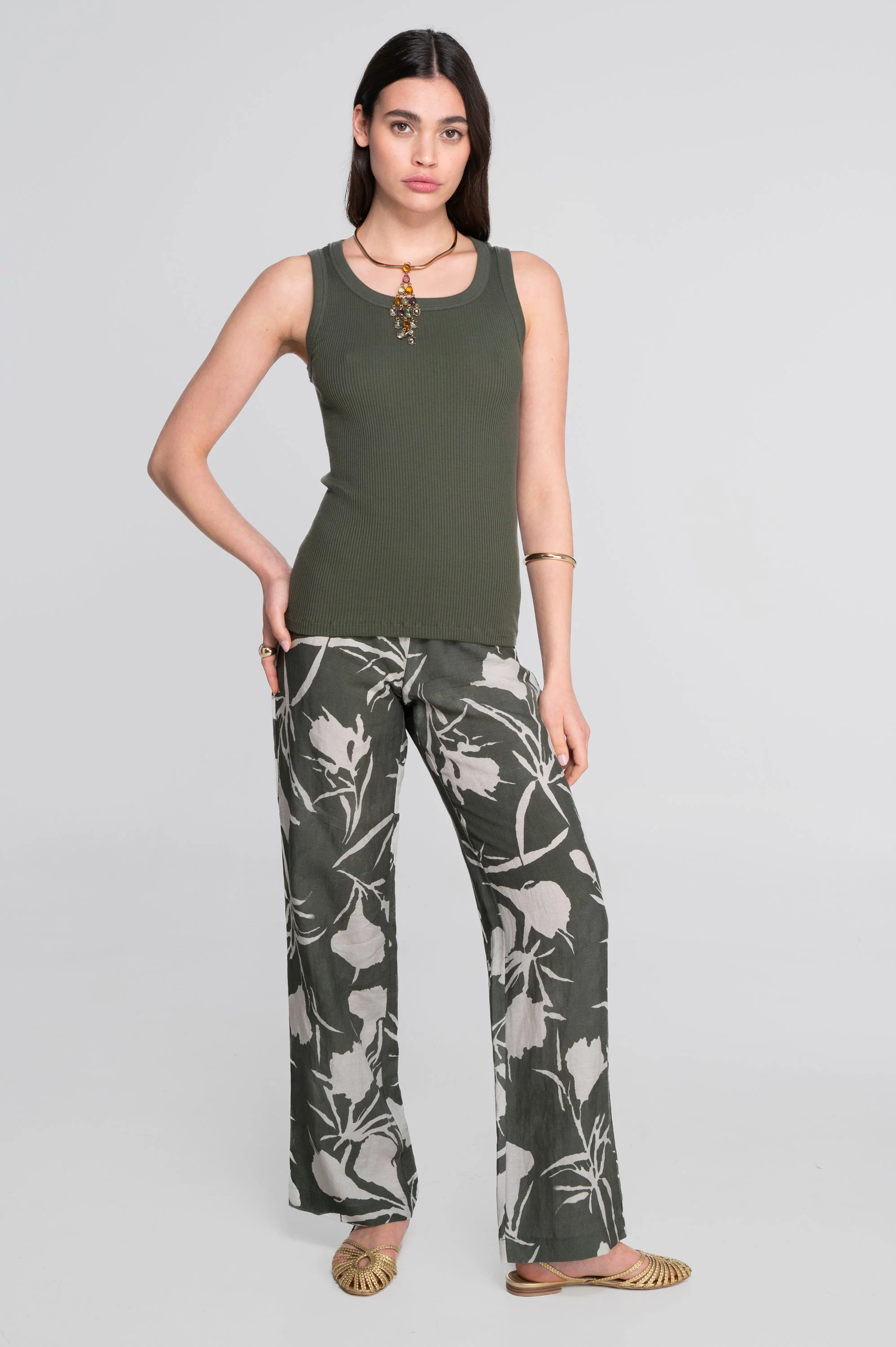 Cotton tank top 7166 - Image 4