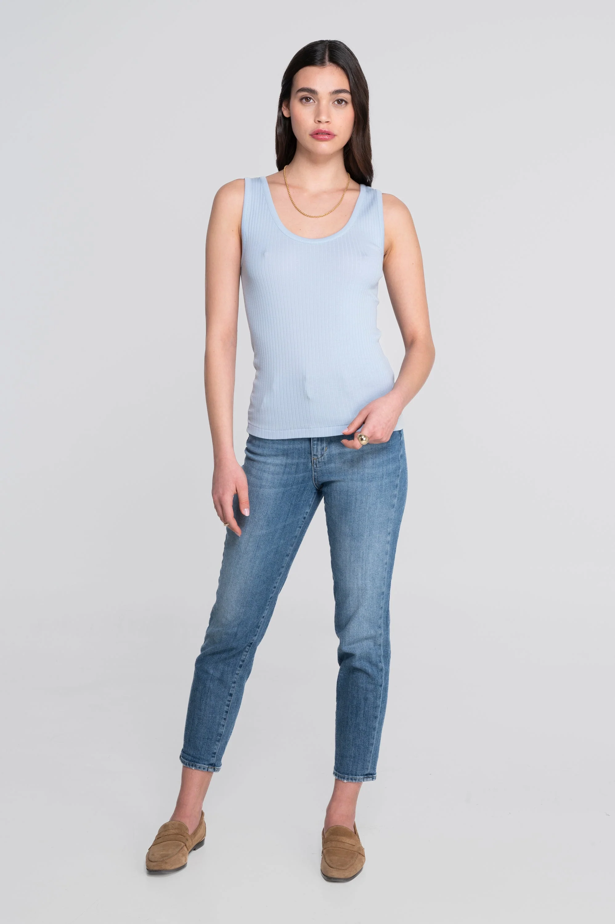 Cotton tank top 7561 - Image 32
