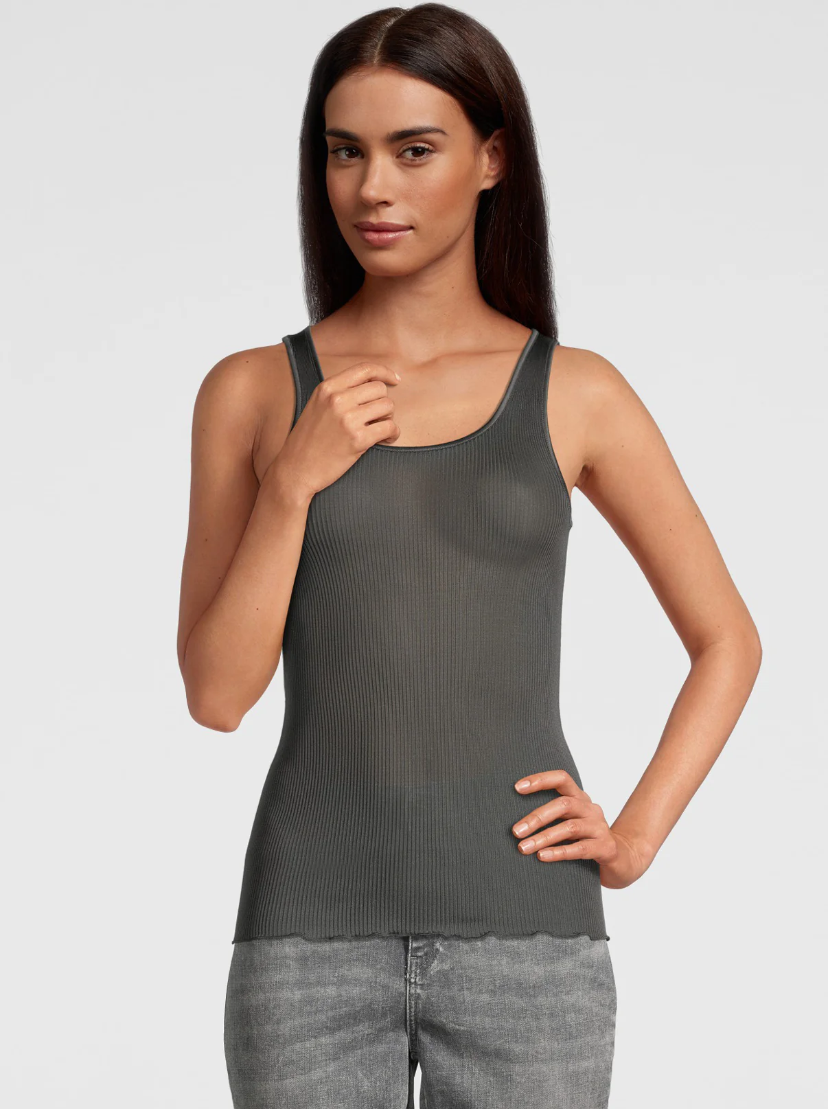 Pure silk tank top 9452 - Image 26