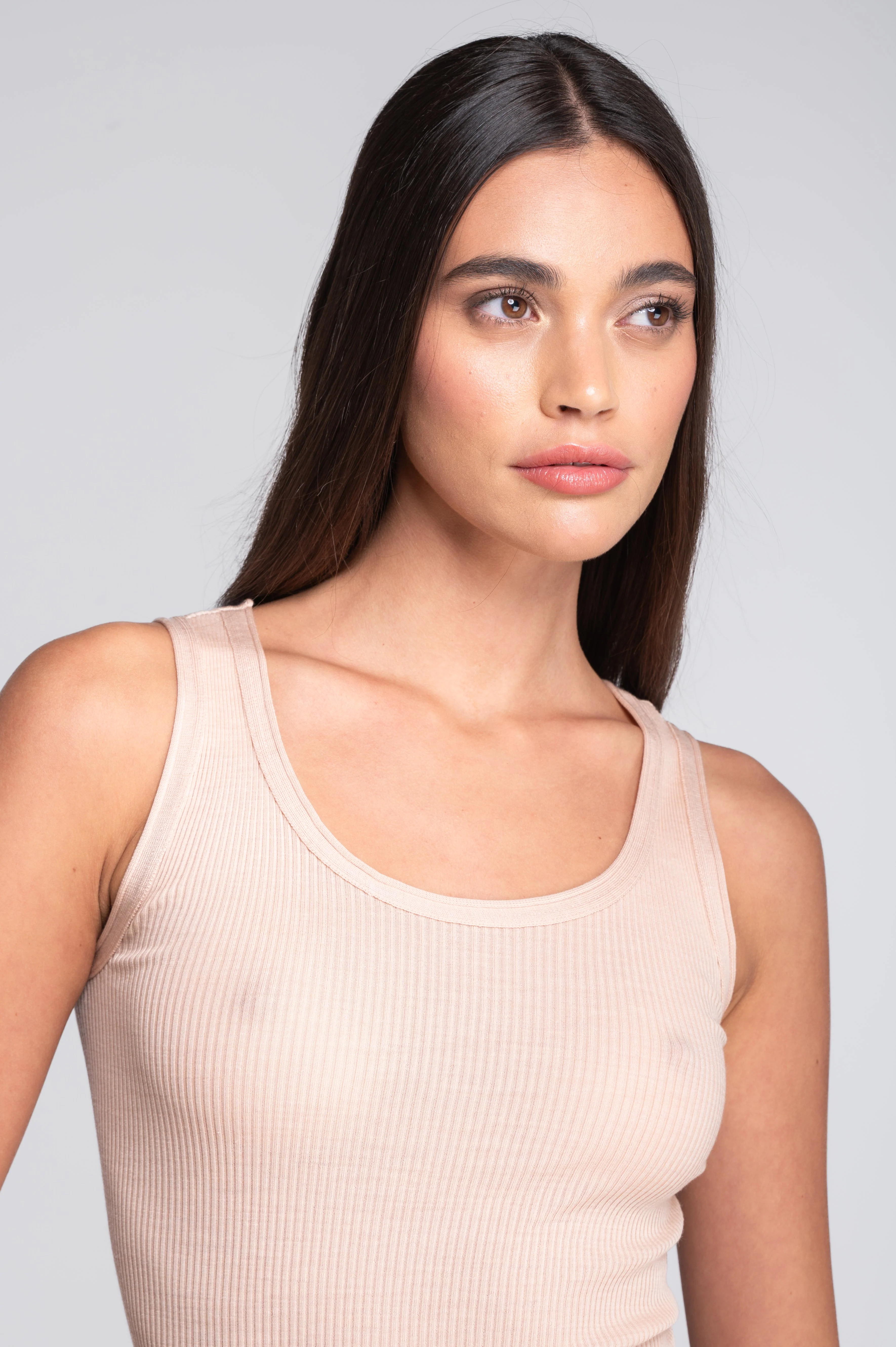Wool and silk tank top 3442R - Image 16