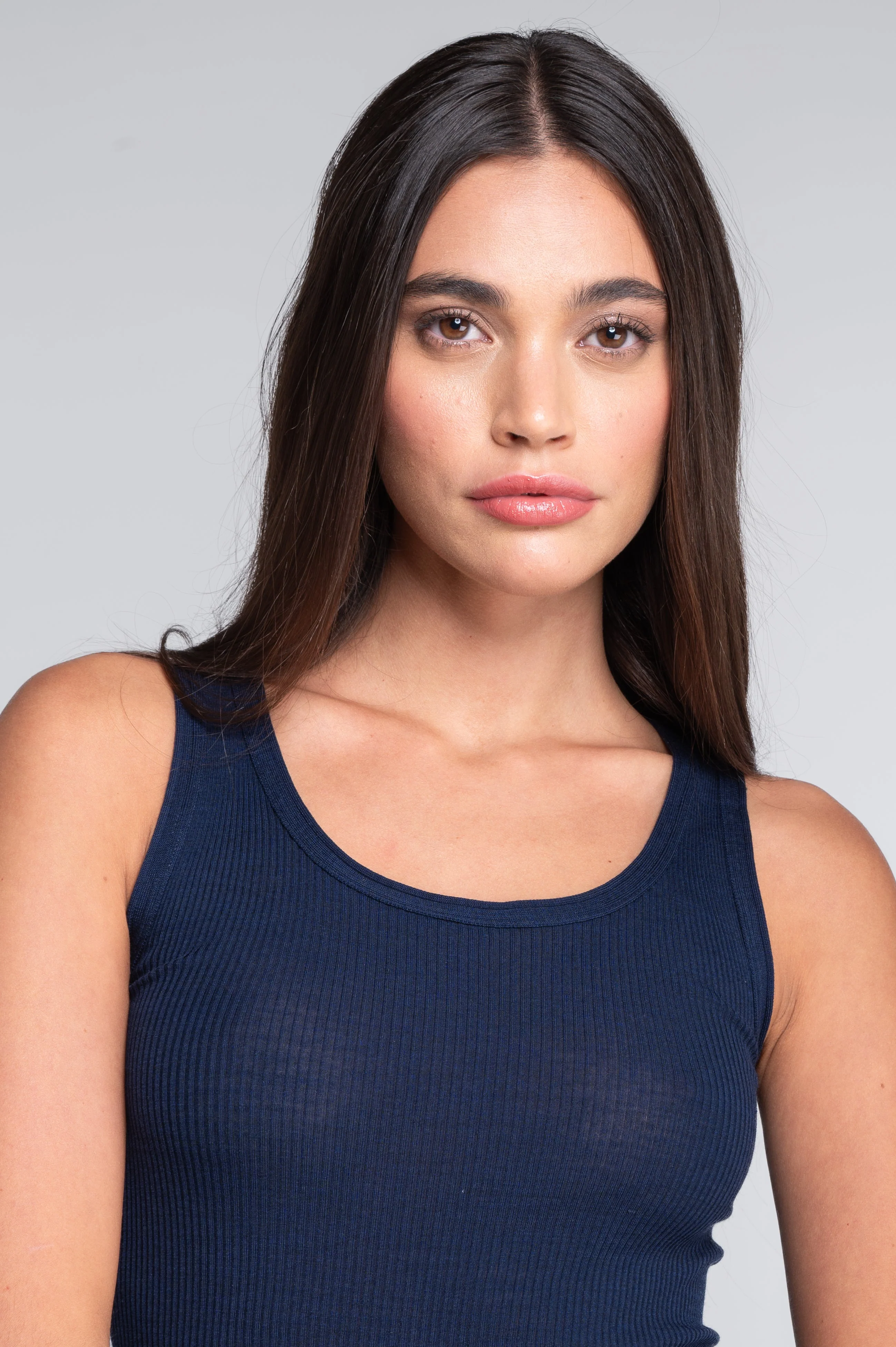 Wool and silk tank top 3442R - Image 34