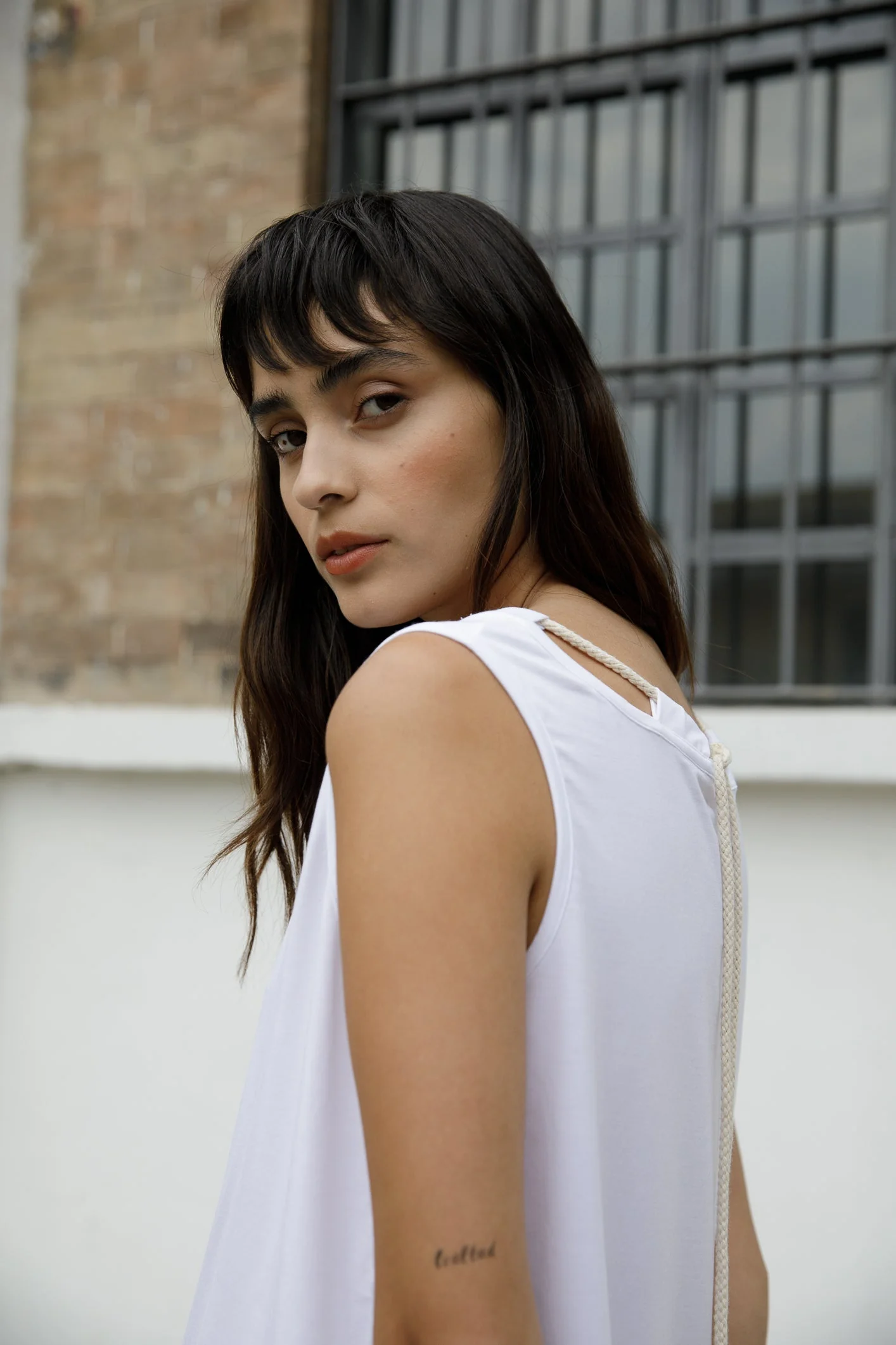 Women's top in modal with elastane 1406 - Image 3