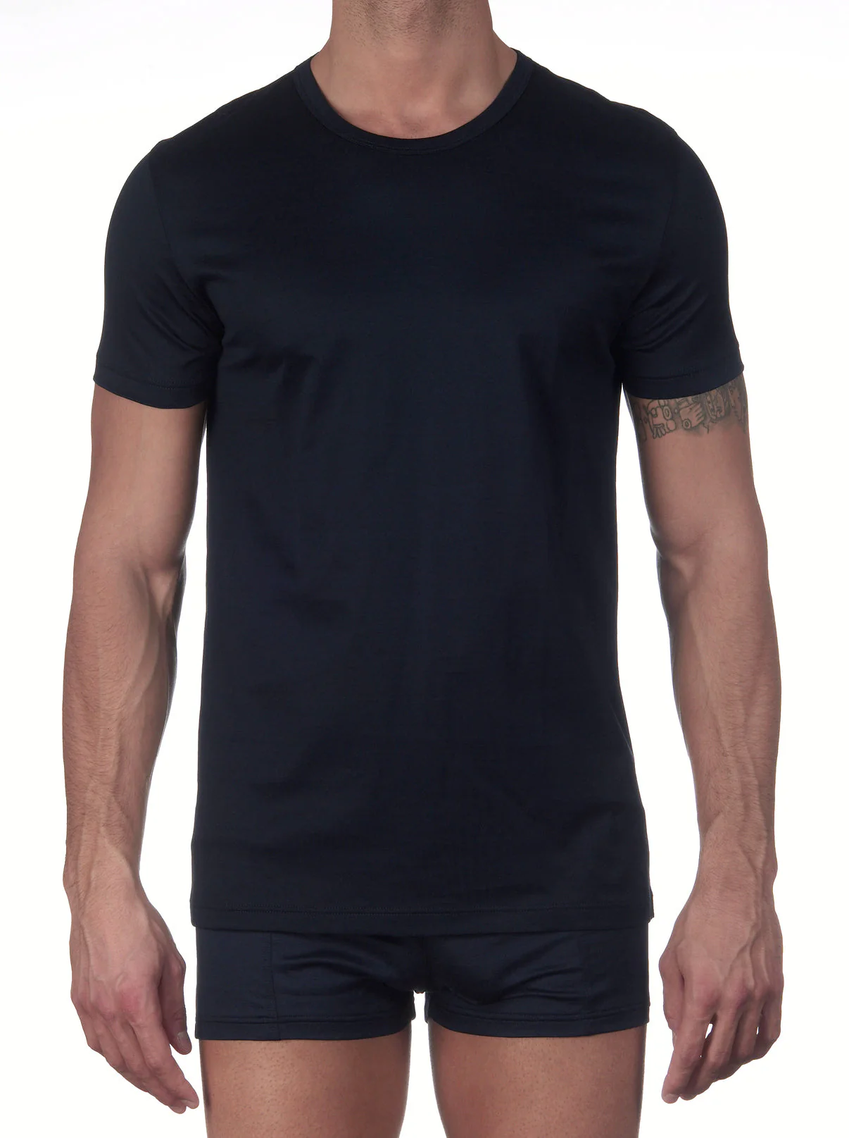Cotton Crew Neck T-Shirt 2600 - Image 3