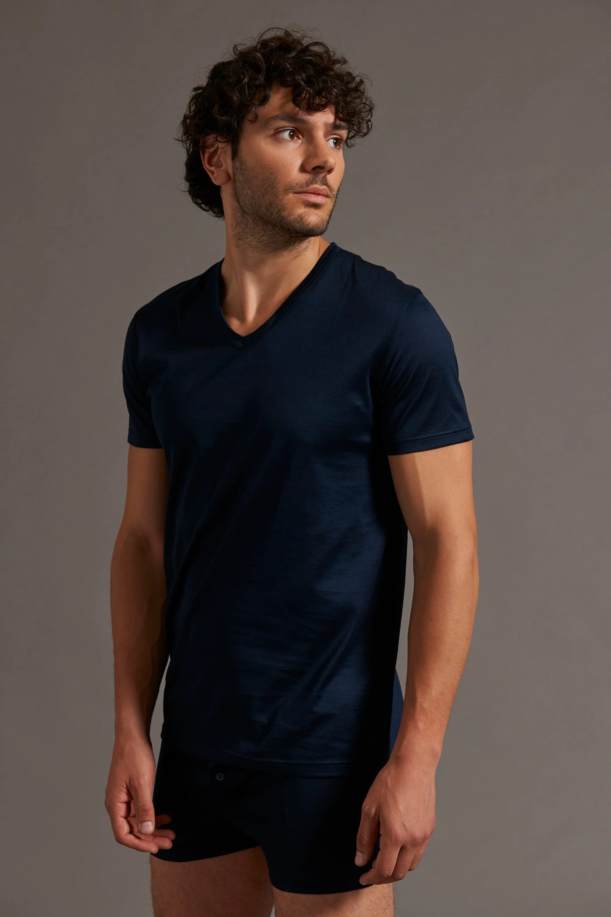 Filoscozia® T-Shirt V-Neck 2602 - Image 4