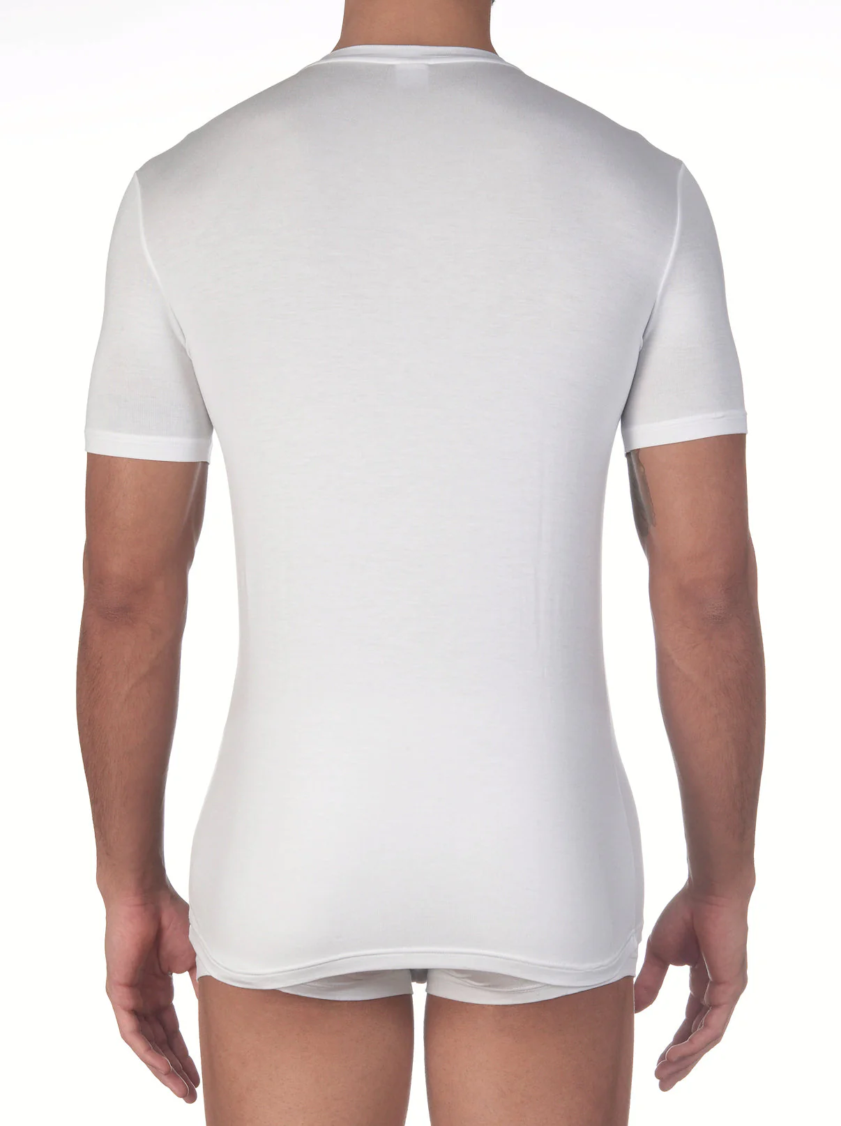 Micromodal T-Shirt Crew Neck 1572 - Image 2